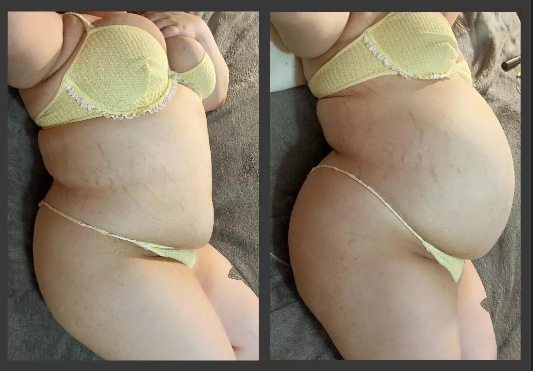 inflation before and after :) posted by Cherry_Coque