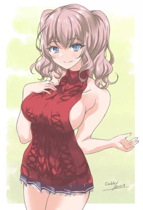 Kashima [Kantai Collection] by KenadianH