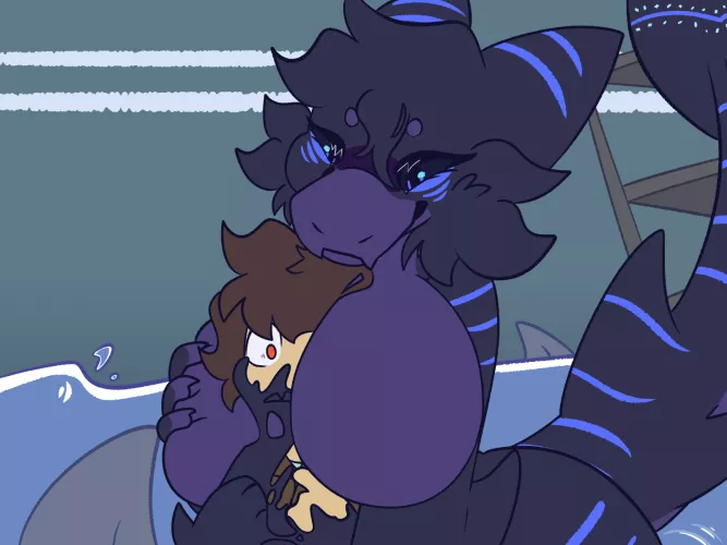 Latern shark transfur (Gutsfur) by Xada_Nep_zealot