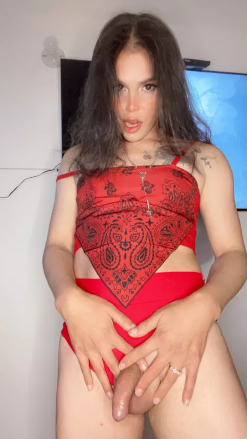 Leave a 🥵 if you’d have a threesome with your trans gf and her bestie by Maria_Palos