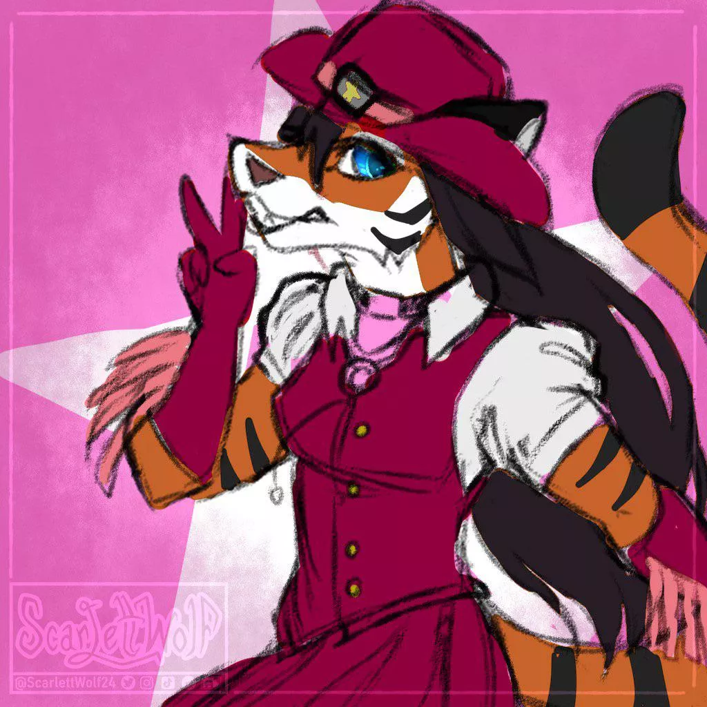Magical Cowgirl 🤠🐯 posted by scarlettwolf24