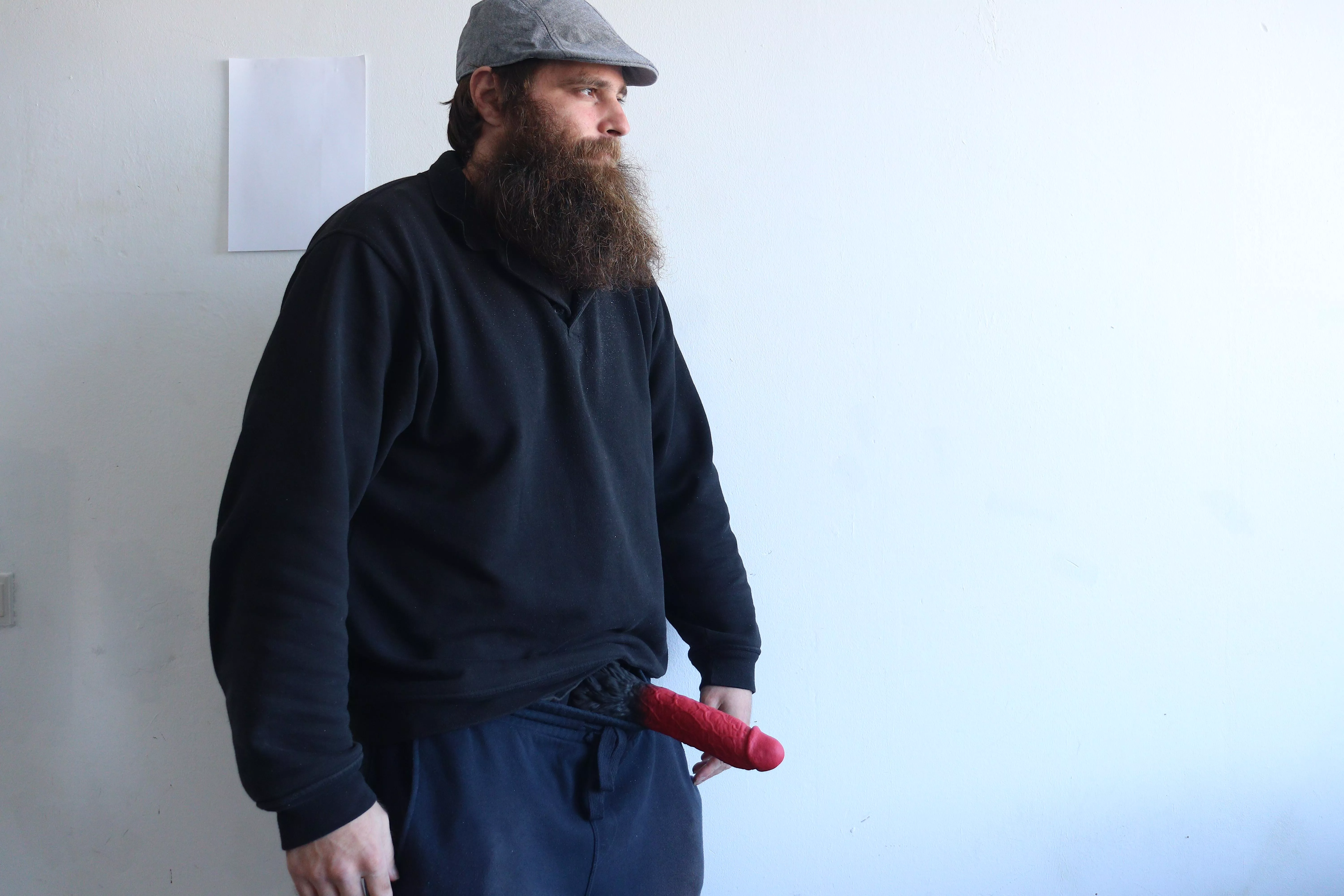 Me, with a big red dildo posted by Mysterious-Man1