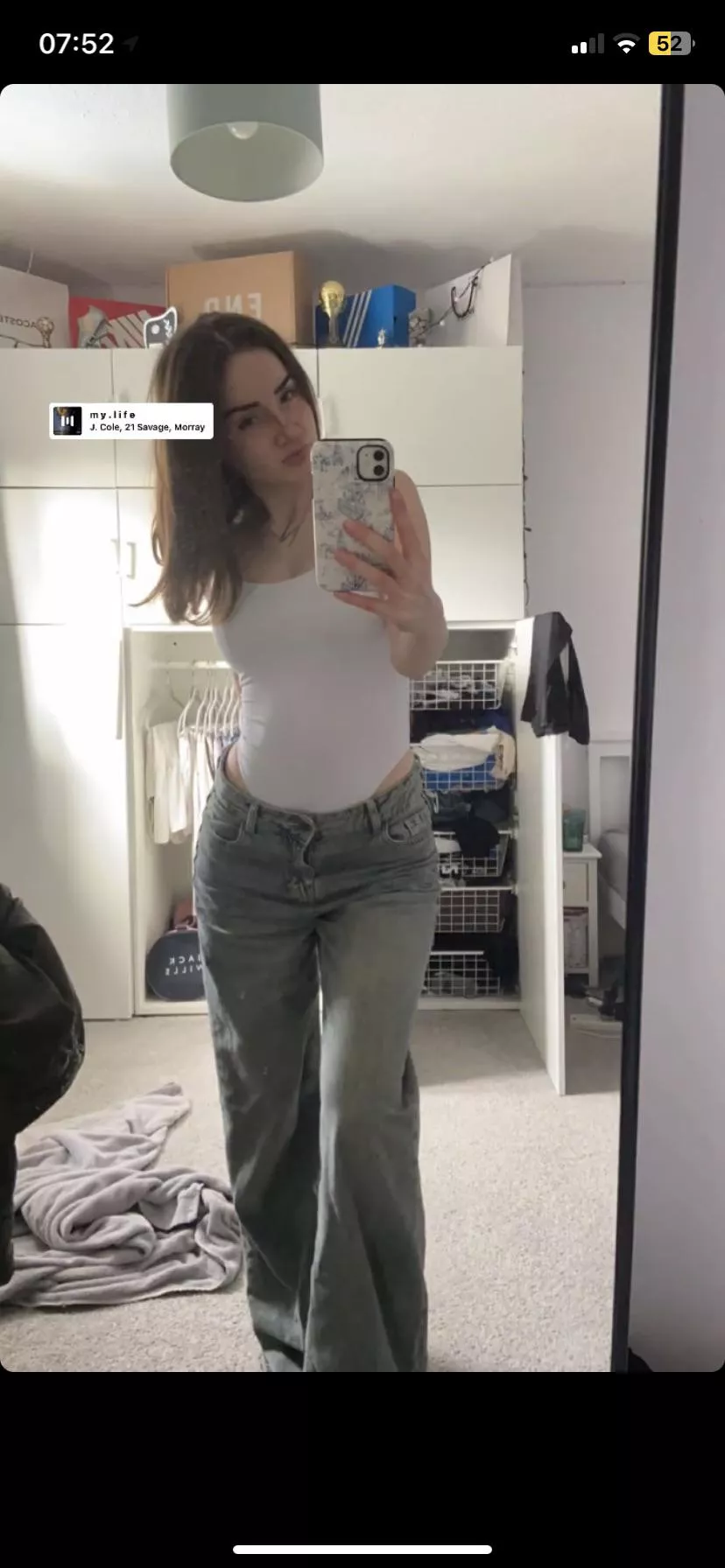 my best friend's girlfriend sent me this picture and told me to cum on her bodysuit because her boyfriend wants to be a good cuck and lick it clean posted by Commercial_Zebra_739