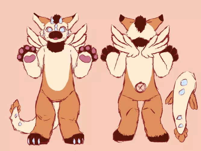 My fursona (OC) by ThisIsXe