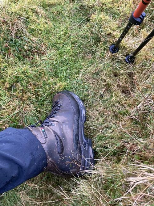 My Zamberlans looking brand new with hundreds of tough miles on them by Active_Ad9815