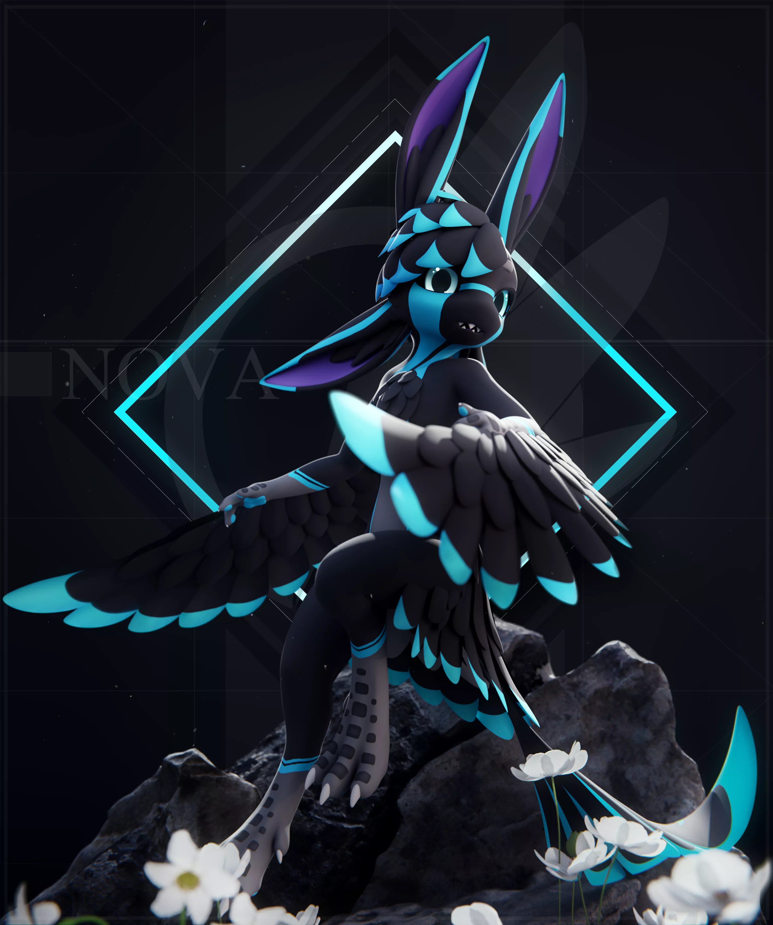 Nova the avali posted by bowthedragon