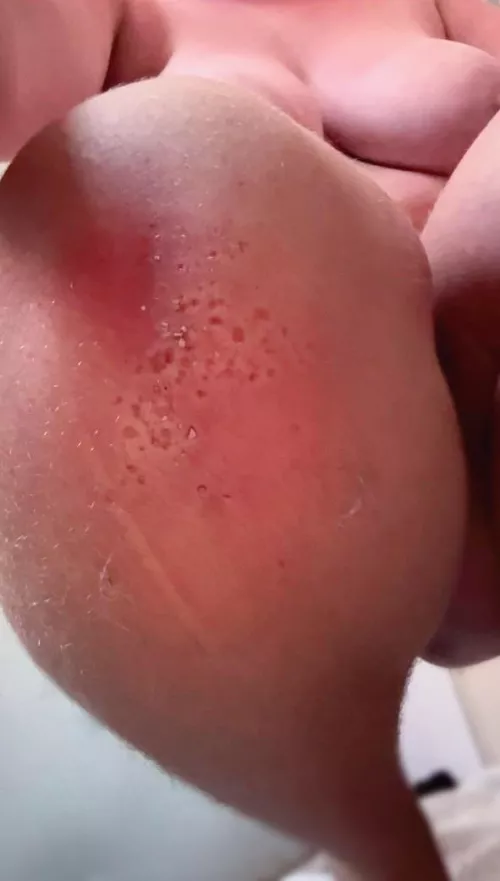 Piglet Knelt in Kitty Litter Like a Good Little Sub by johnrsmith1980