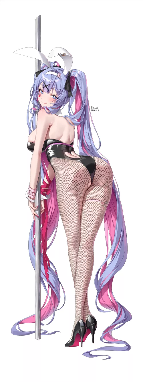 Rabbit Hole Miku by xSaviour_N