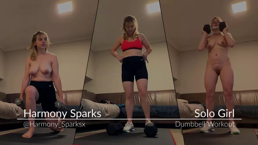 The Dumbbell Strip: A Sensual Workout Experience by Harmony_Sparks