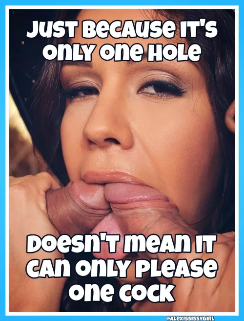 This goes double for your ass by AlexisSissygirl