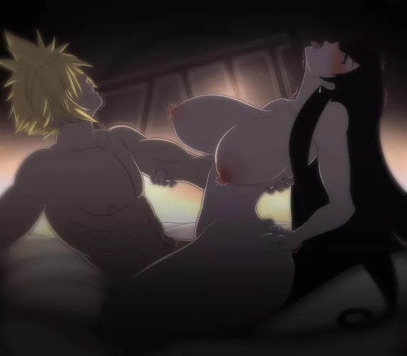 Tifa and Cloud private training (Waifuholic) by Kiwis4Life