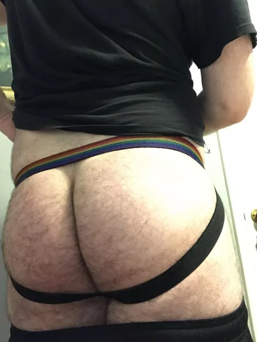 when in doubt work out in a jock strap ;) by Botched_face