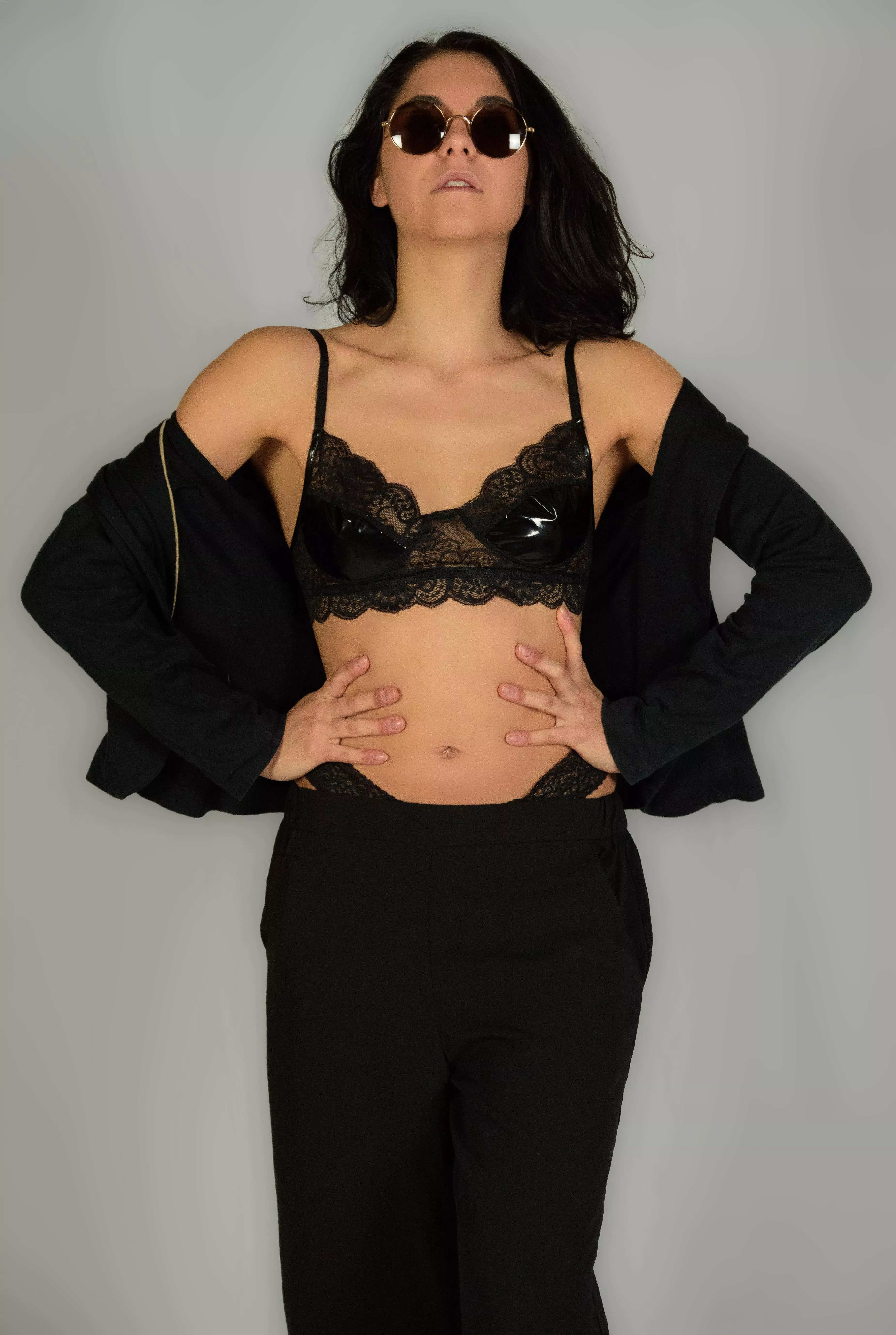 Woman in black posted by Mrs_Elisabeth