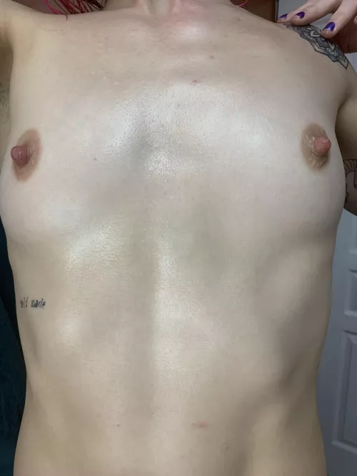 Would you like to wake up next to my flat chest?  by spicyforestnymph