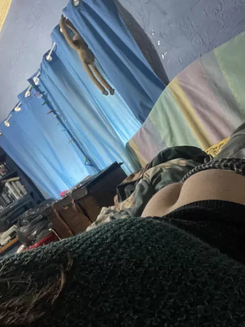 You fall over on my bed and your dick slips inside me by TheMordorian