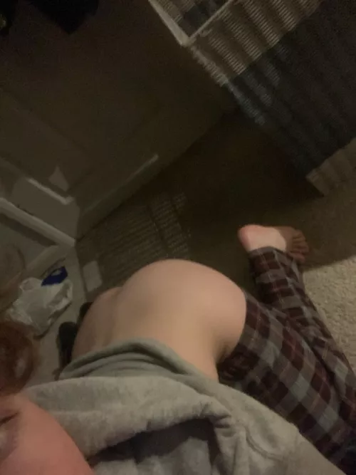 19 M twink shaved ass by First-Wind-8450