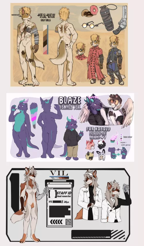 $50 ref sheet commissions open ! art by me :3 by shun_keibu