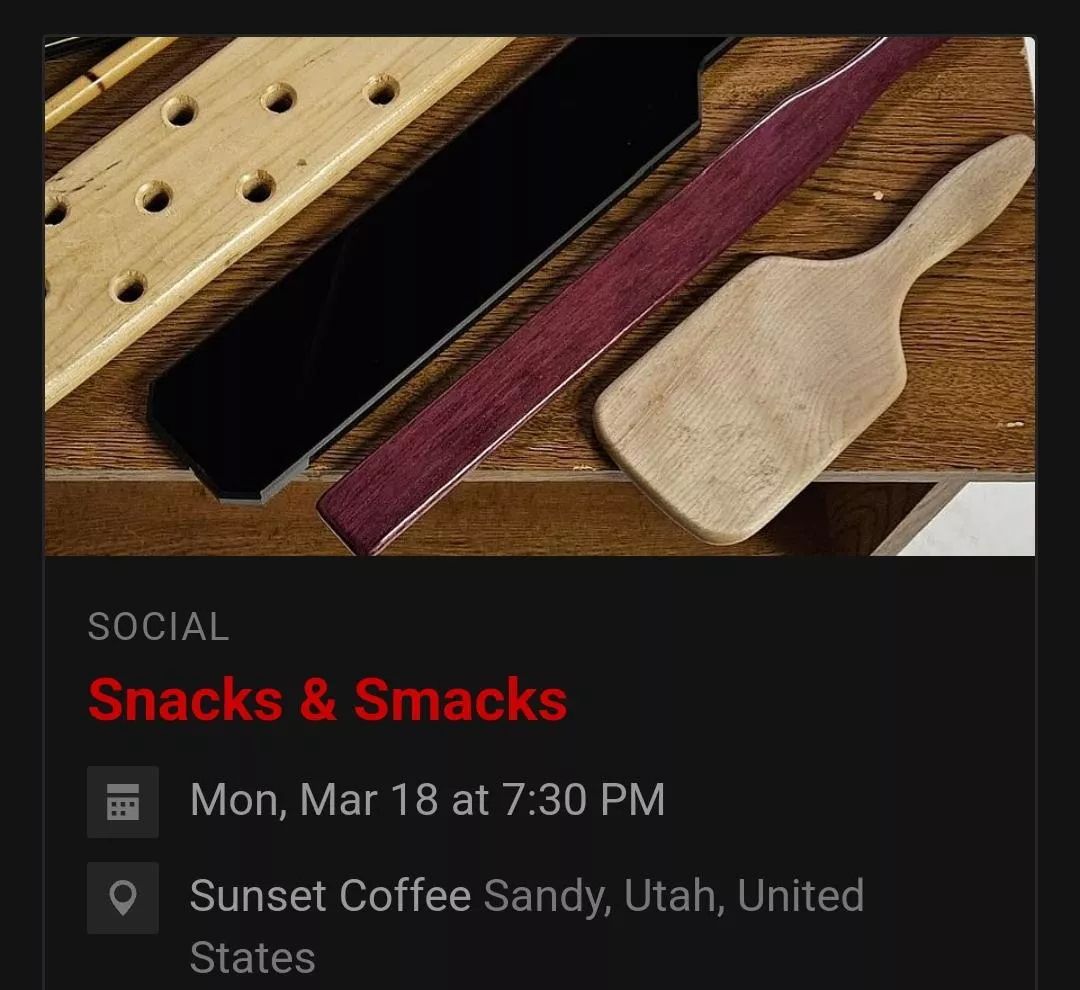 Anyone in Salt Lake City interested in coming to munches related to impact play? posted by psychonaut_kiddo