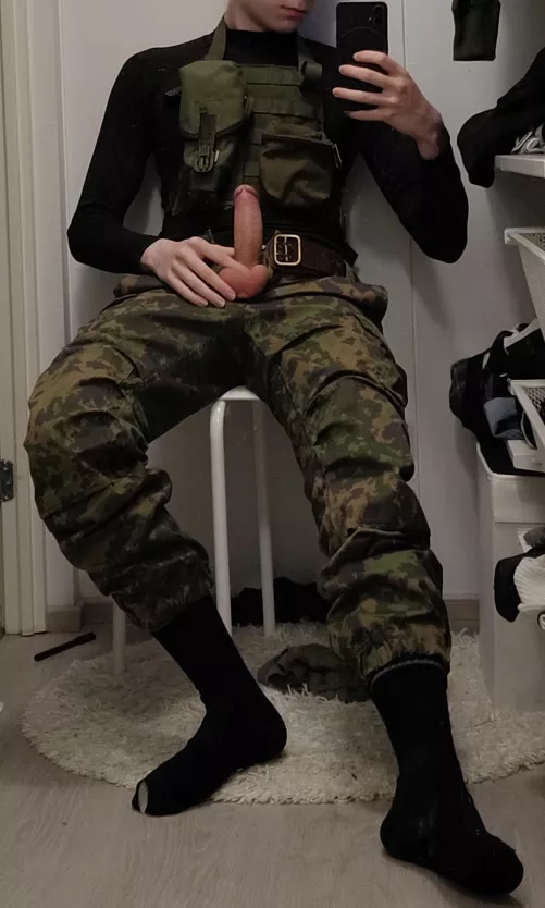 Army twink at your service😈😜 by TheHotLeo