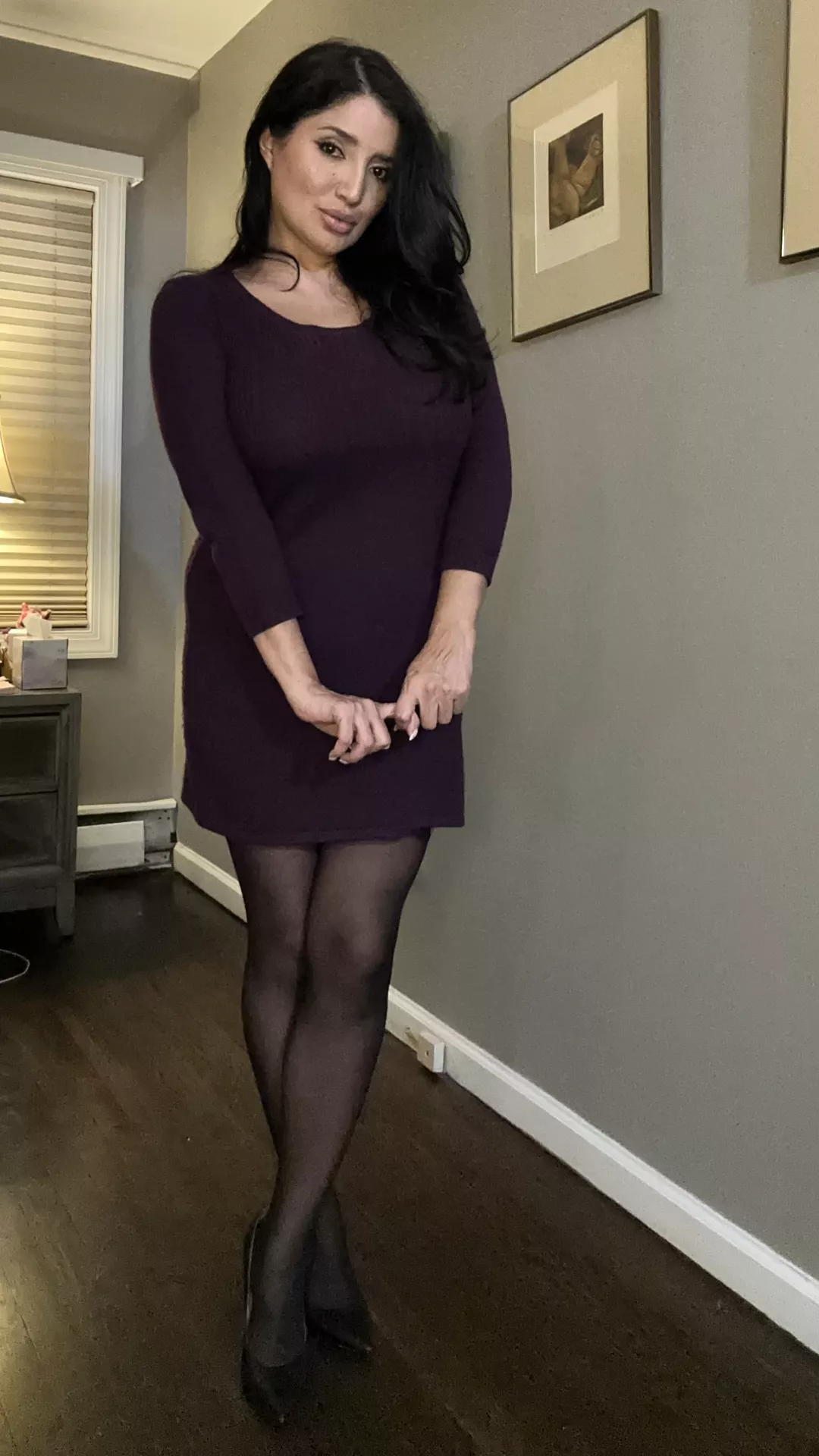 Black tights today  posted by LatinaSeven7