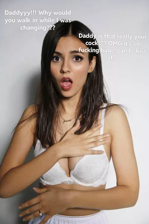 Daddy teaches her what a real man feels like by Careful_Tax9079