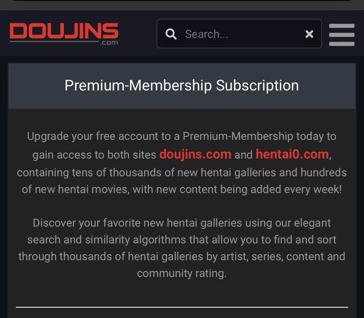 Doujins-moe free premium membership? posted by Masissandro