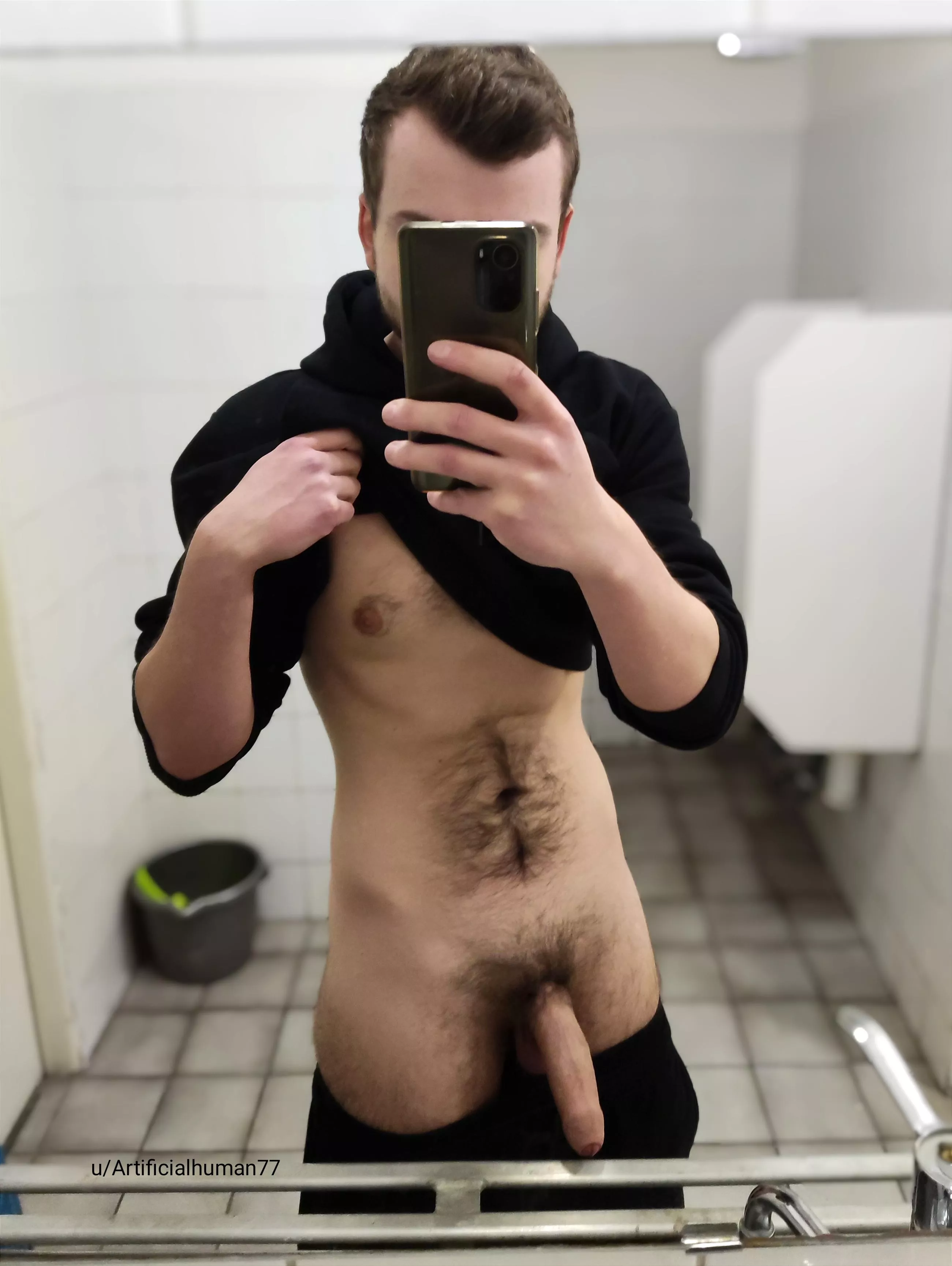 Felt naughty at work. posted by ArtificialHuman77