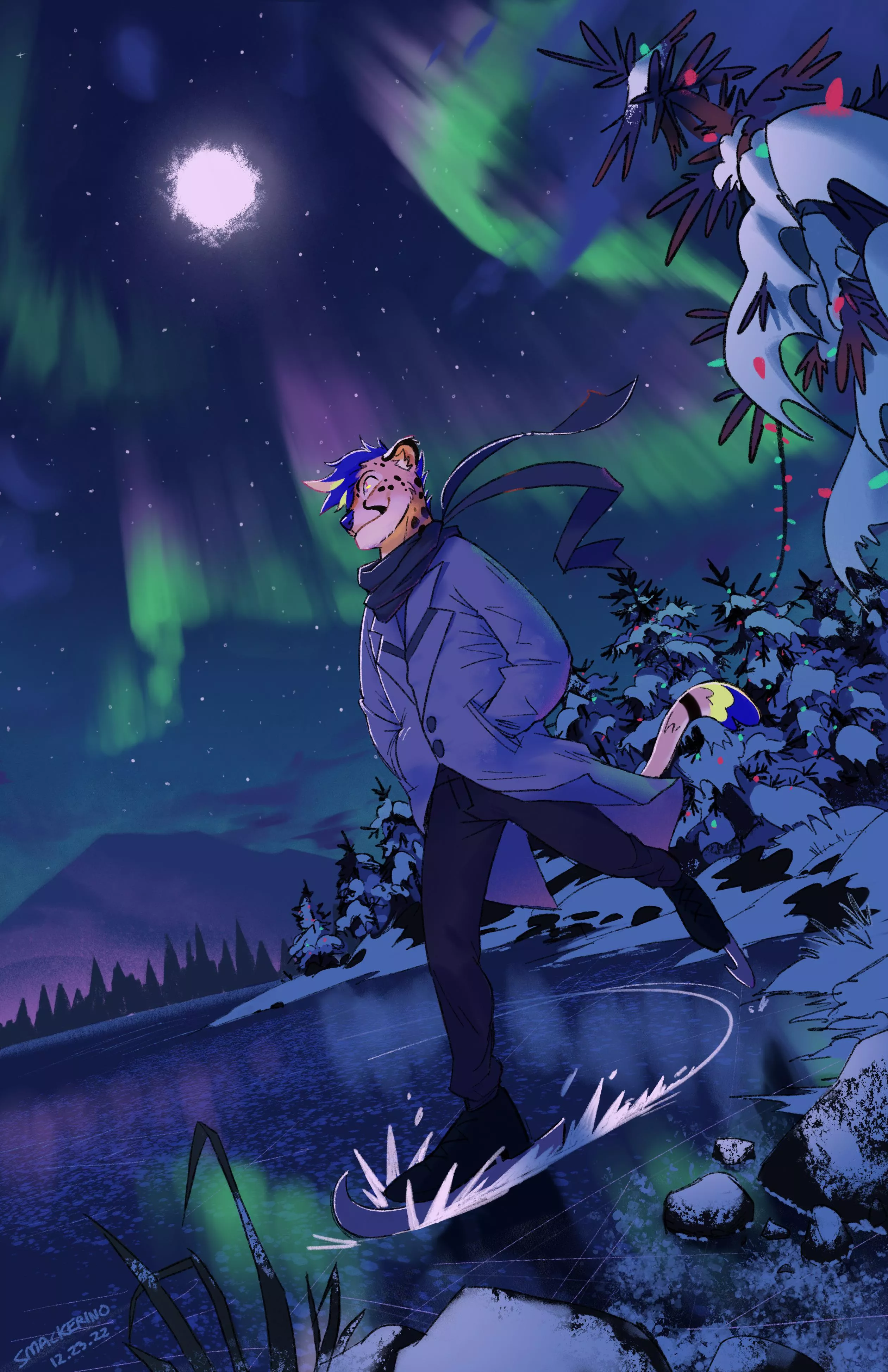 gliding ❄️ ✨ art by SMACKERINOs posted by TaiDN