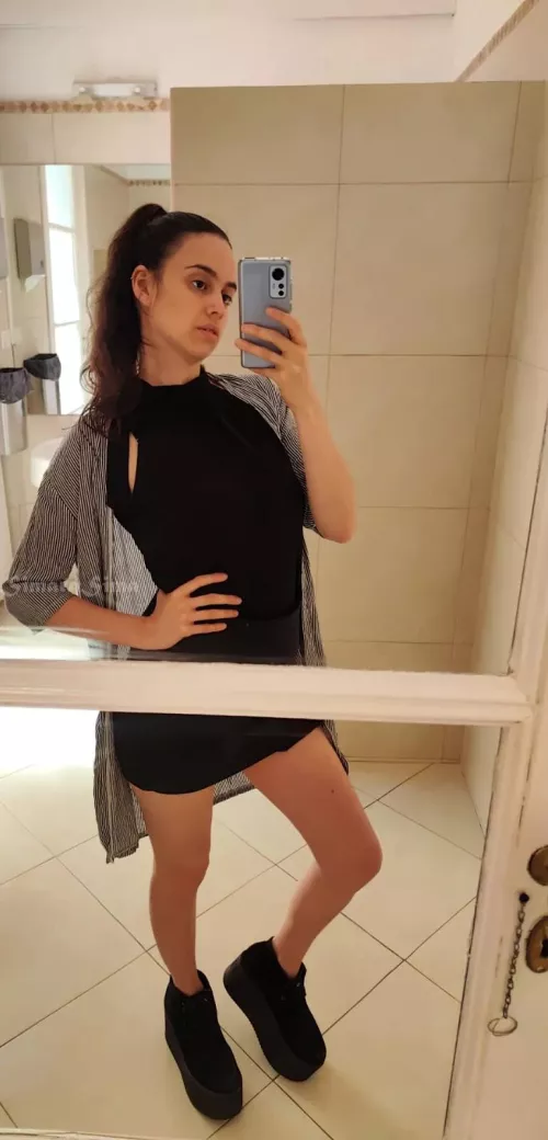 Hiding from my boss in the bathroom 😋😏 by simarasima