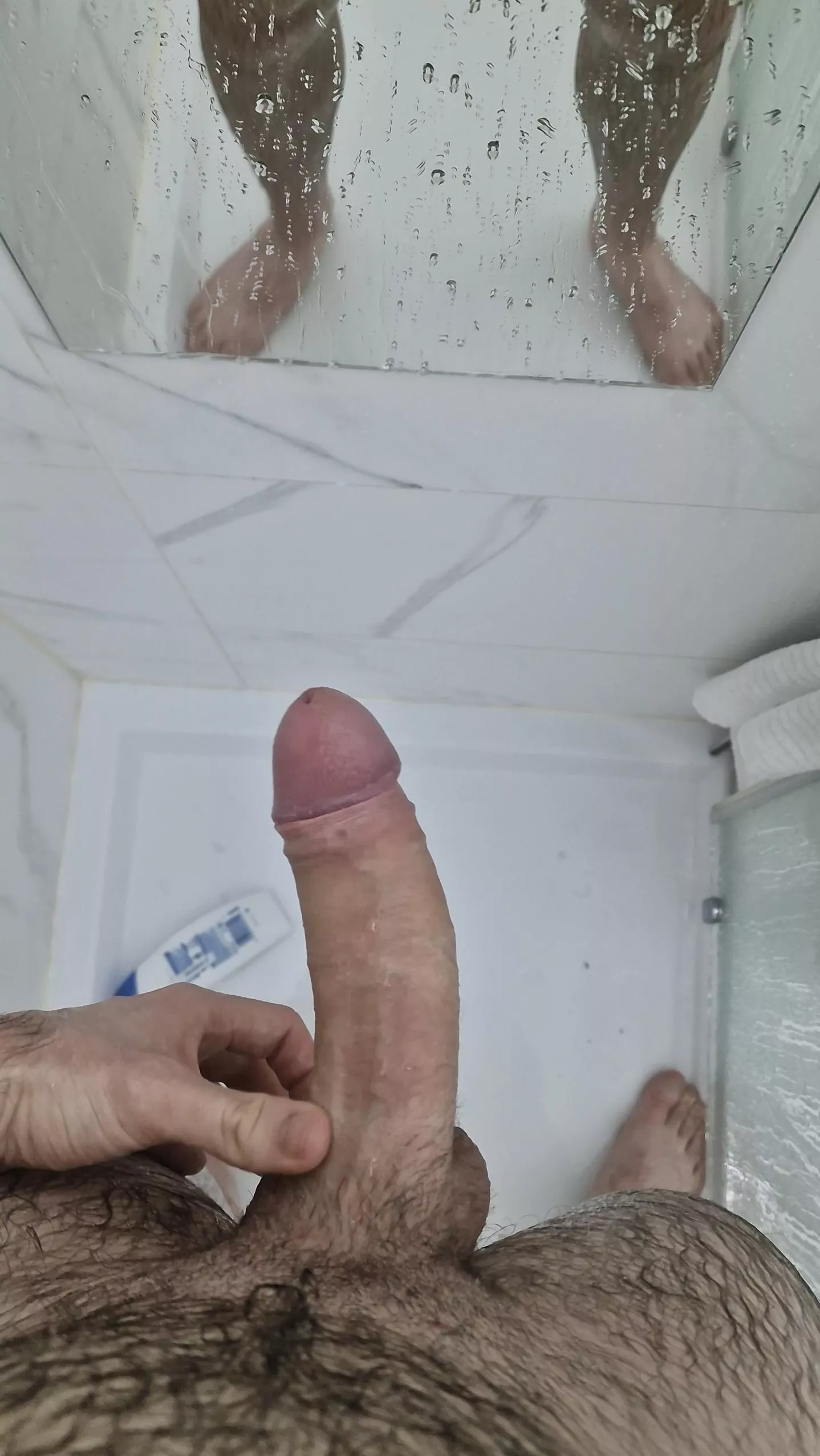 I love having fun in the shower. How about you? posted by Alarming_Donkey_4032