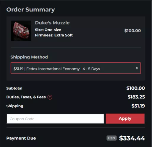 International Shipping by hyvw