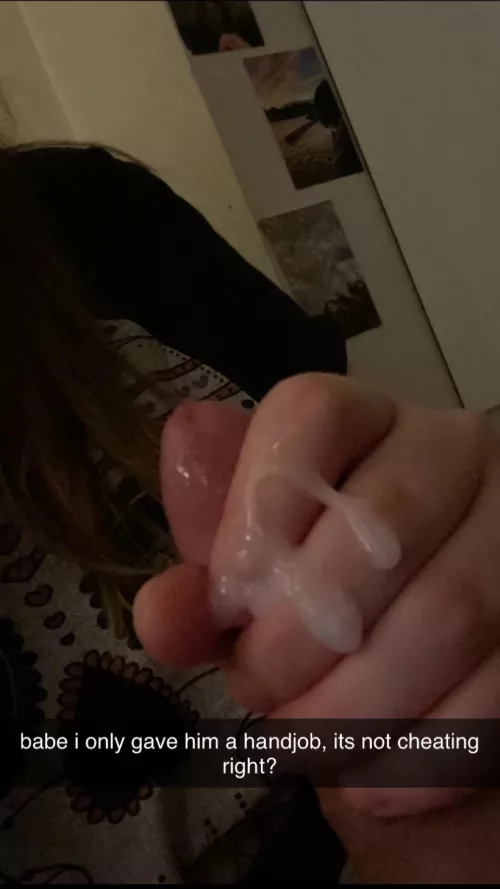 it was only a handjob 🙄🤭 by crystaliiser