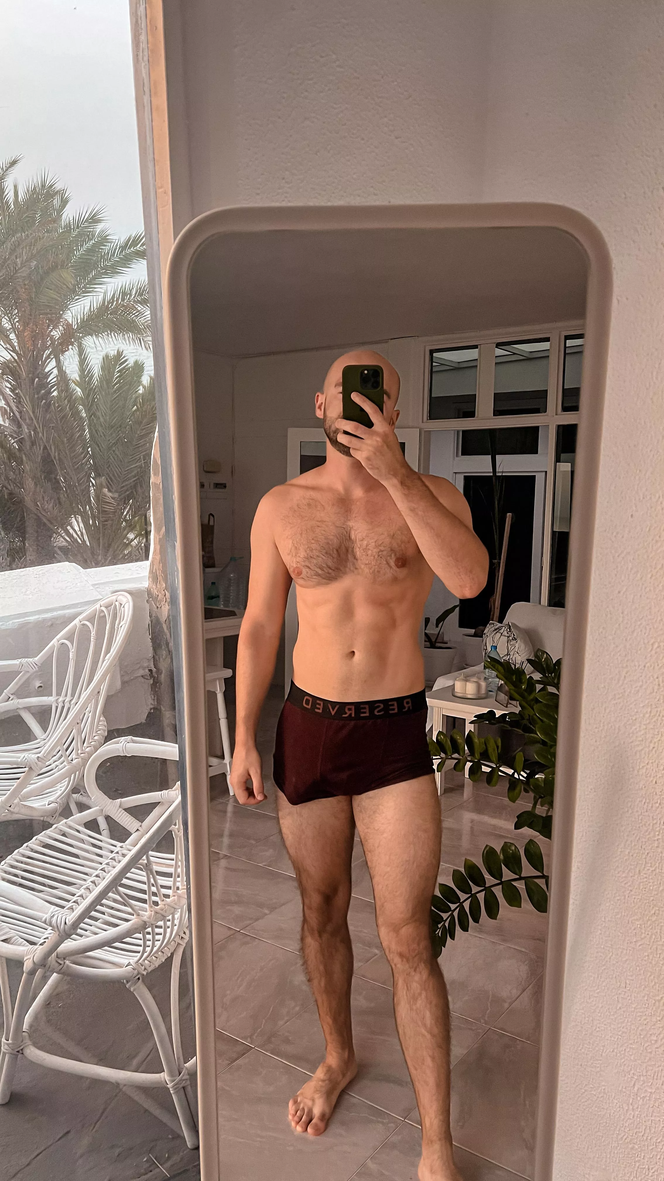 it's a mirror in my friend's house, she was sitting next to me on the sofa and I think she was waiting for me to take off my panties posted by PlsBoyCry