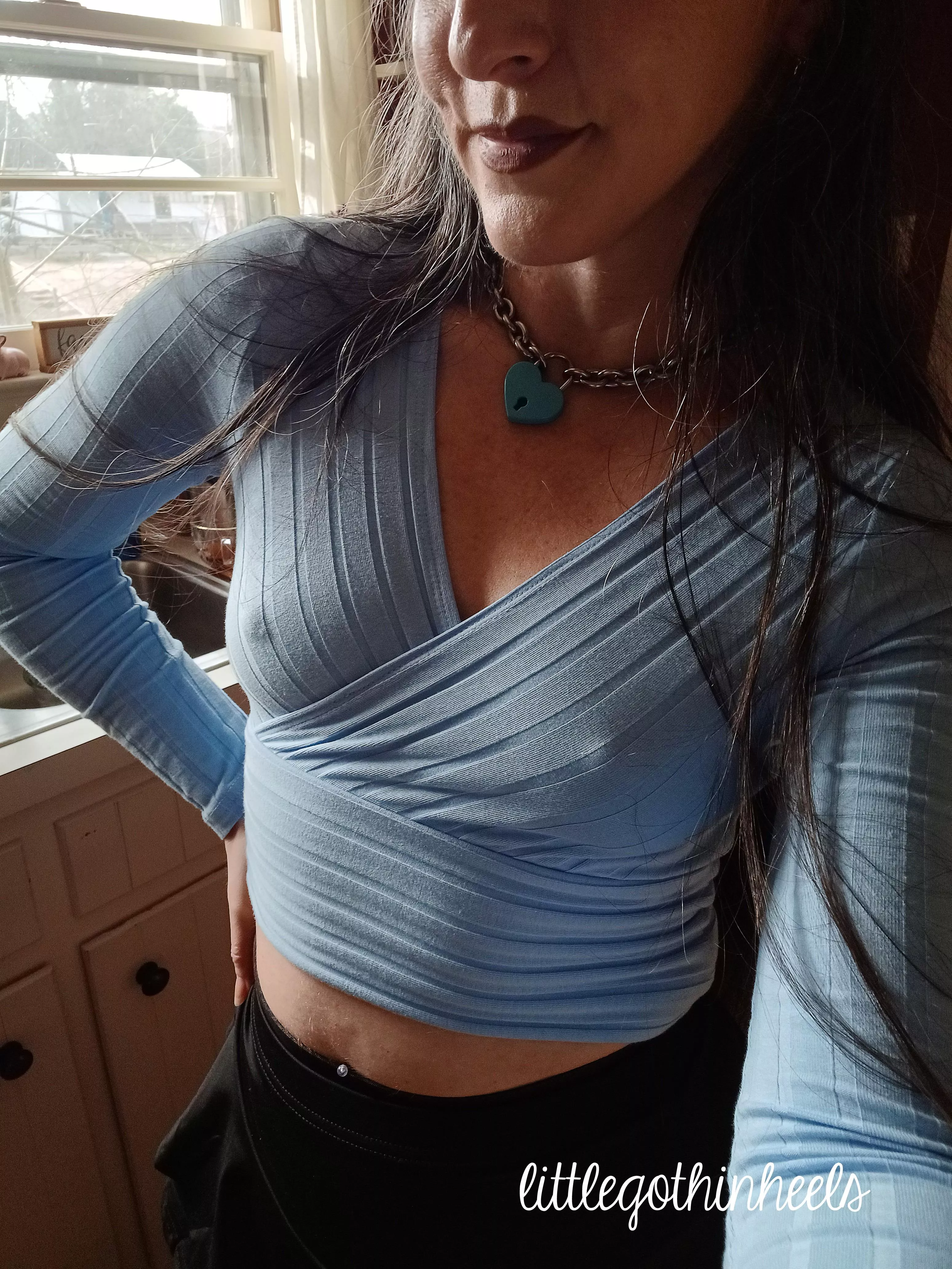 it's been 7 years since I've worn a bra posted by littlegothinheels