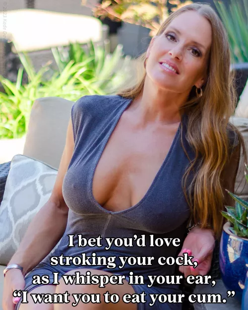 Make it a big load, my little cum-eater. by kade_davis