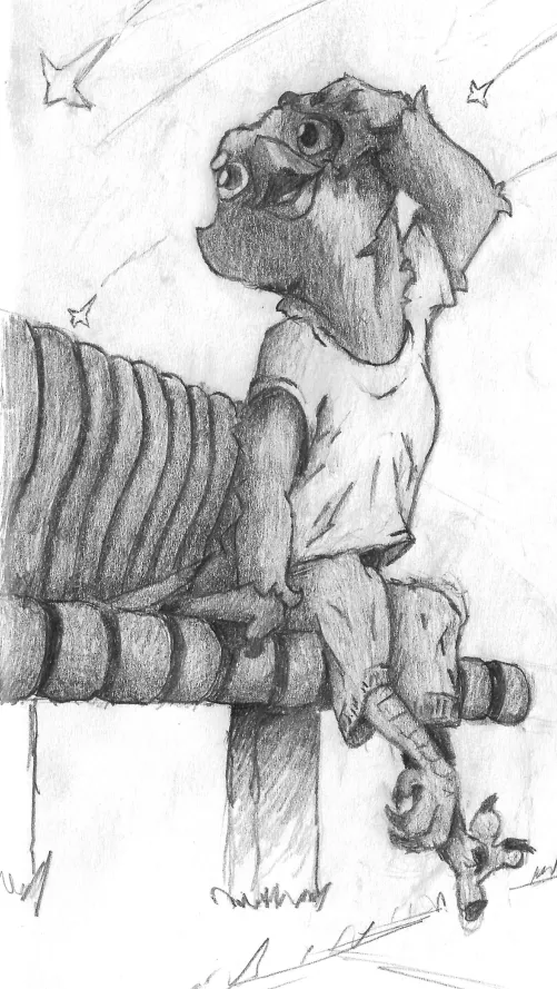 My portion of an art trade :3 by Brungleby