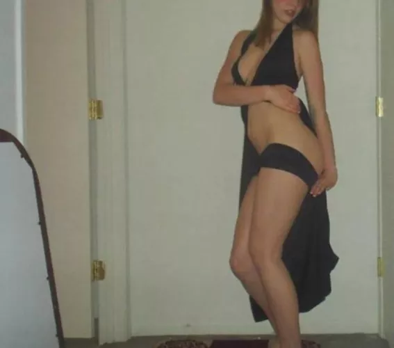 My Wife, then Girlfriend in our Apartment by Grillandia