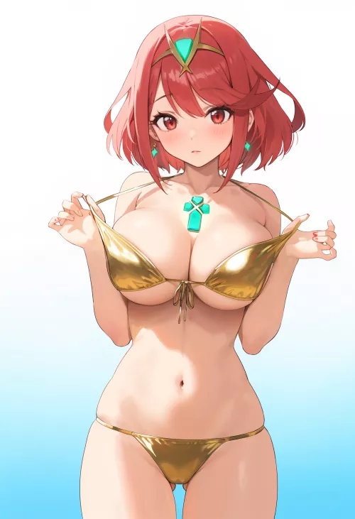 Pyra [Xenoblade II] by CheetahSperm18