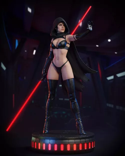 Sith Rey (3D figure, found on fb swgoh group)  by Ok_Classic_3429