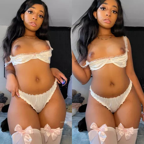 thigh highs really highlight how shapely my thighs are, don't they by noirkitten0