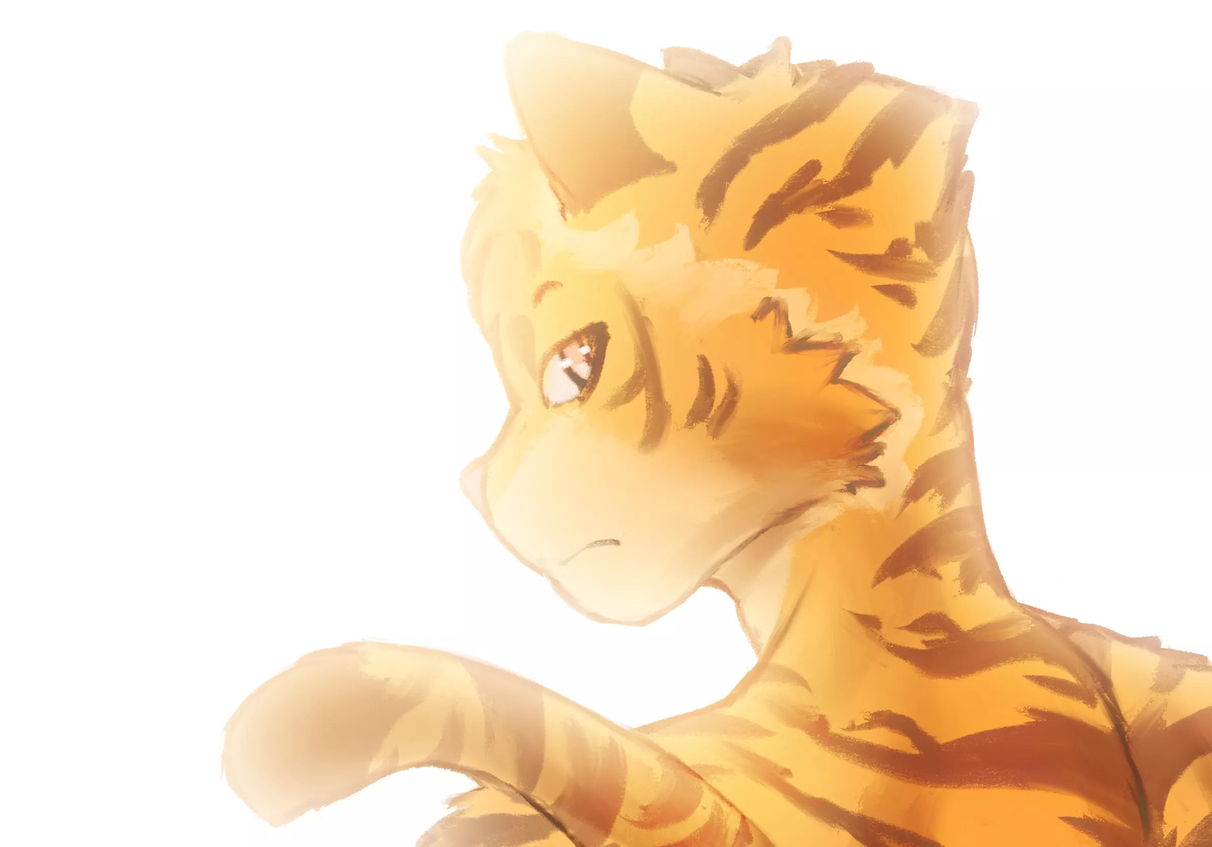 Tiger Boy (Artist @Stampmats) posted by StampmatS