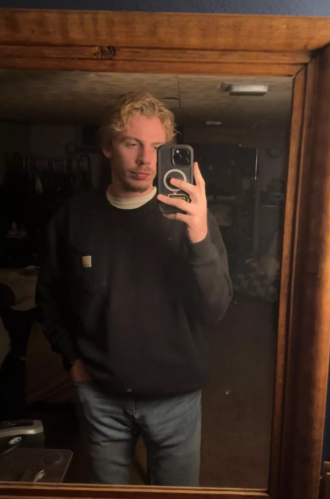 todays look, keepin it comfy  posted by loadedforbear097