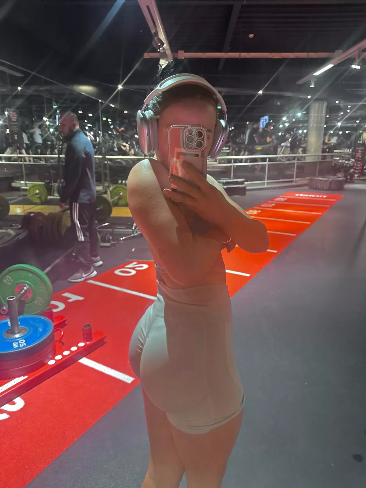 was sweaty after this work out posted by nicolealewis12