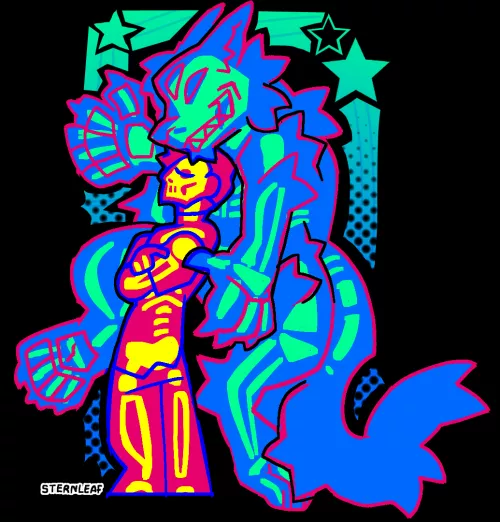 Werewolf Art by me by SternLeaf