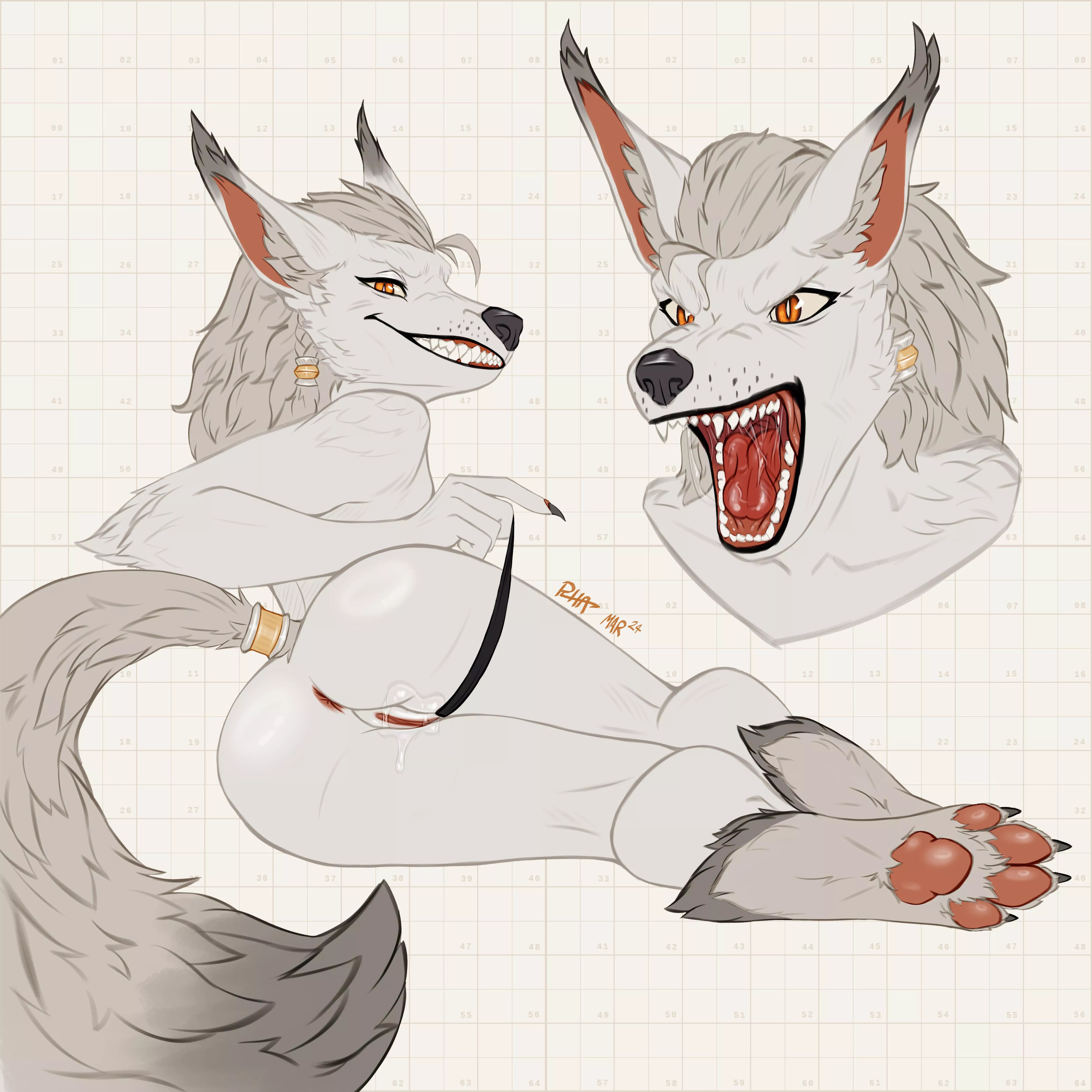 Werewolf Gal [F] (RhaelRhaelRasputin) posted by RhaelRhaelRasputin