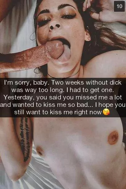 Will you still kiss her when she comes back home? posted by KinkyWordsmith