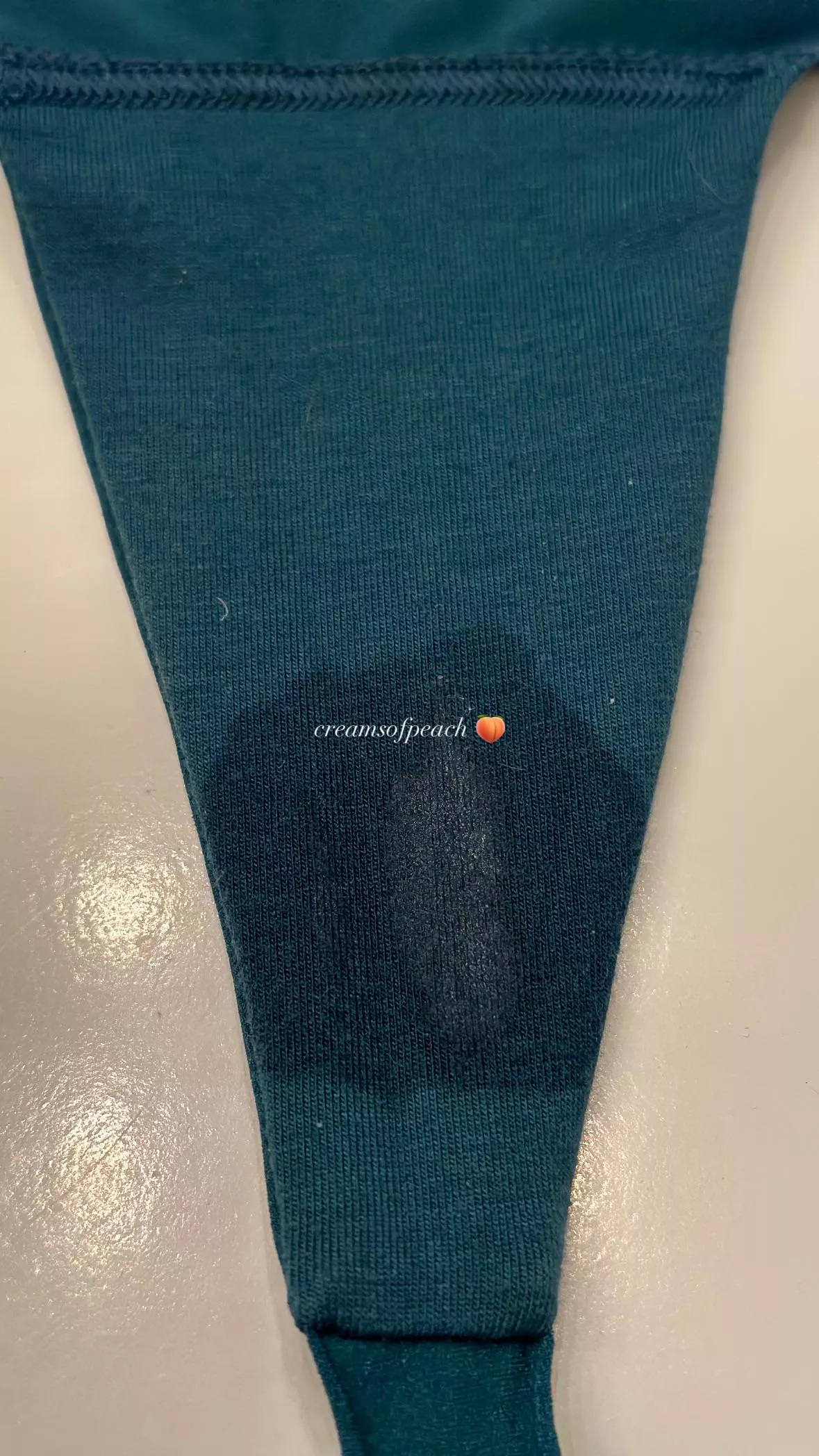 You can tell exactly where my lips were 🫦 If you could get a taste of my gusset, your head would be spinning 🥵 posted by creamsofpeach