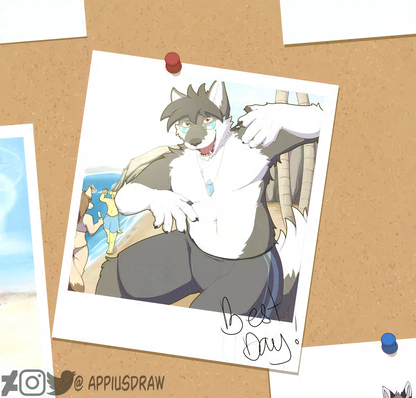 Best Day (Art by Me) posted by AppiusWoof