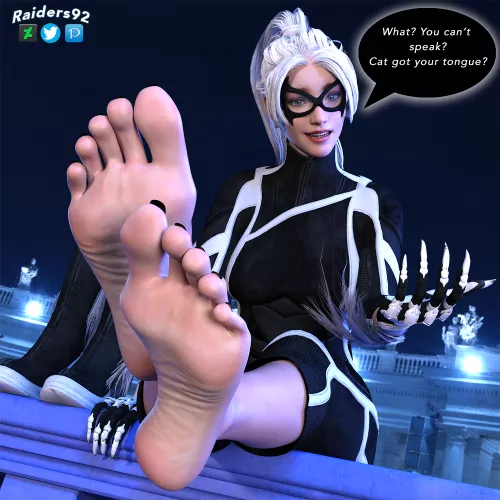 Black Cat (Spider-Man) [Artist: Raiders92] by ComaOfSouls