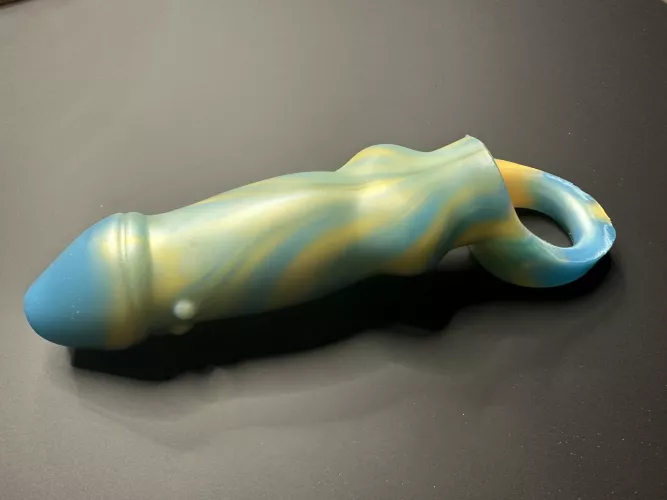 Brutus sheath in blue/gold by goldstander666